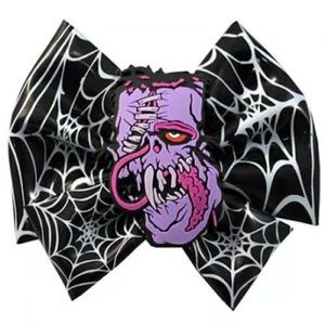 Toxic Toons Purple Zombie Hair Bow